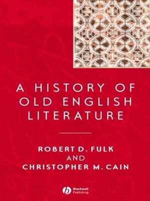 cover image of A History of Old English Literature